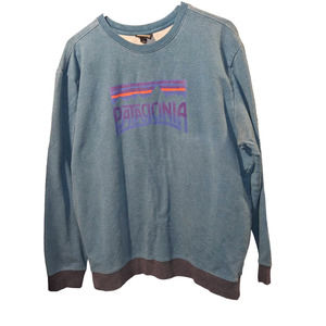 Patagonia sweatshirt organic cotton 'Fitz Roy Frostbite'